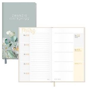 Häfft® Verlag Schülerkalender slim August 2025 - September 2026 grün