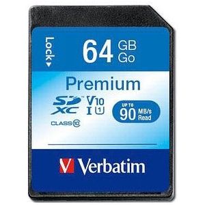 verbatim Speicherkarte SDXC-Card Premium 64 GB