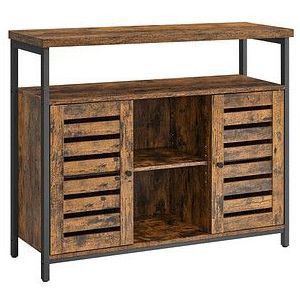 VASAGLE Sideboard, LSC79BX braun 100,0 x 35,0 x 81,5 cm