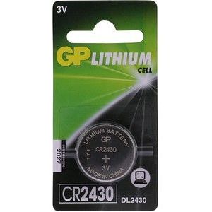 GP Knopfzelle CR2430 3,0 V