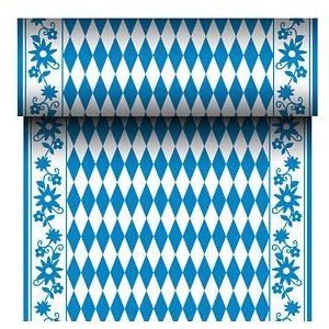 PAPSTAR Tischläufer soft selection 84495 blau, weiß 40,0 cm x 24,0 m