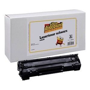 office discount  schwarz Toner kompatibel zu HP 85XXL; Canon  725(CE285A;  3484B002)