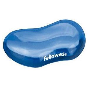 Fellowes Handballenauflage Crystals Gel blau
