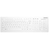 CHERRY AK-C8112 Medical Keyboard mit IP68 Hygiene-Tastatur kabellos weiß