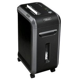 Fellowes Powershred 99Ci Aktenvernichter mit Partikelschnitt P-4, 4 x 38 mm, bis 18 Blatt, schwarz