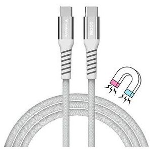 verbatim Sync & Charge Magnetkabel Ladekabel grau, Kabellänge: 1,2 m, 100 W