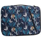 Exacompta Laptophülle Savana Kunstfaser blau bis 40,6 cm (16 Zoll)
