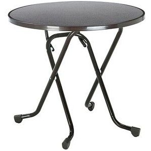 BEST Gartentisch Primo anthrazit rund 80,0 x 80,0 x 70,0 cm