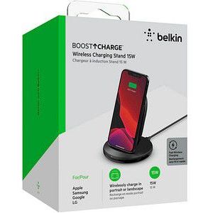 belkin BoostCharge Induktive Ladestation schwarz, 15 Watt