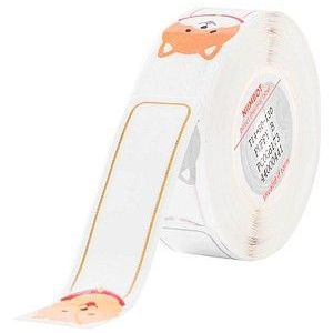 NIIMBOT Etikettenrolle für Etikettendrucker weiß, 14 x 50 mm, 1 x 130 Etiketten