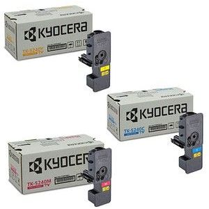 KYOCERA TK-5240C/M/Y  cyan, magenta, gelb Toner, 3er-Set