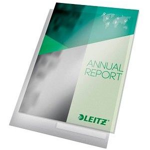 10 LEITZ Sichthüllen Aktenhülle 4053 DIN A4 transparent genarbt 0,20 mm