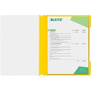 25 LEITZ Schnellhefter 4191 Kunststoff gelb DIN A4