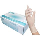 NITRAS® unisex Einmalhandschuhe POLYMER SOFT weiß Größe M, 100 St.