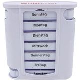 WUNDmed® Tablettenbox Tower grau