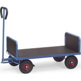 Industrie aanhanger, Fetra handtrekwagen 2 gesloten wanden.