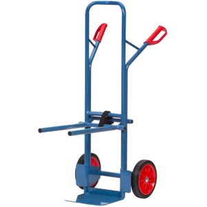 Stoelen steekwagen fetra stoelen steekwagen met massief rubber banden 250x60 mm  blauw Laadvermogen (kg): 70.