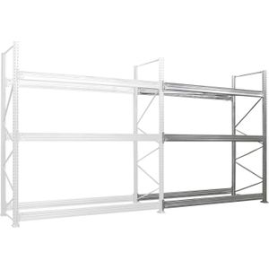 Samengestelde stelling palletstelling aanbouwsectie