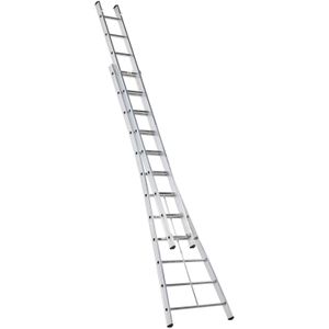 Ladders Trap, Altrex opsteekladder 2-delig, 2x12 treden.