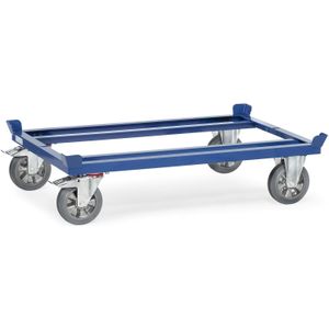 Onderwagen Fetra palletonderwagen  met 4 vanghoeken L:1055,B:855,H:329mm blauw Laadvermogen (kg): 1200.