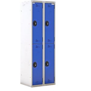 Kast, lockerkast 4 deuren (codeslot) .