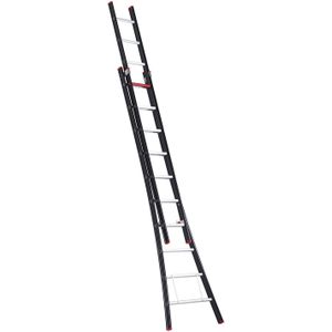 Ladders Trap, Altrex opsteekladder 2-delig, 2x10 treden.