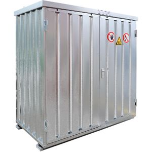 Gasflessenopslag gasflessenopbergkast voor gasflessen