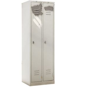 Gebruikte kasten garderobekast 2 deuren (hangsluiting)