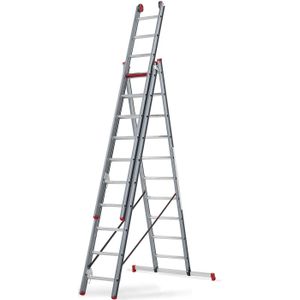 Ladders Trap, Altrex reformladder  3-delig, 3x10 treden.