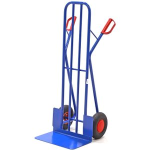 Stalen steekwagens vaste constructie luchtbanden 260x85 mm