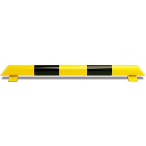Beschermbeugels stootbescherming Beschermbalk - 1200 mm lang L:1200,B:76,H:86mm geel