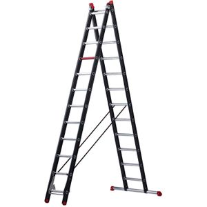 Ladders Trap, Altrex reformladder  2-delig, 2x14 treden.