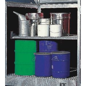 Lekbak Accessoires rooster tussenbodem 2 stuks  - Zink