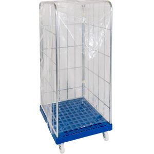 Afdekzeilen - Transparant - Afdekhoes - Voor Rolcontainer - Eenmalig Gebruik