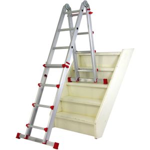 Ladders, Altrex vouwladder 4x4 treden.