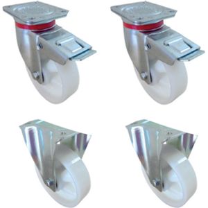 Onderlosser toebehoren wielen  - Zink Laadvermogen (kg): 500.