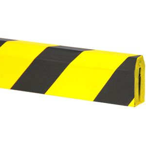 Beschermprofielen randbescherming L:1000,B:40,H:80mm geel