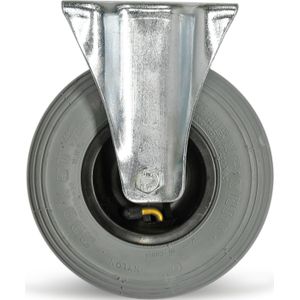 Wiel bokwiel Ø 200 mm  - L:200 x B:50 x H:235mm - Zink Laadvermogen (kg): 75.