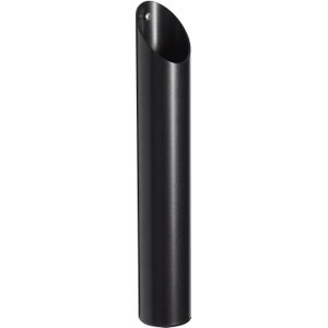 Asbak Binnen/Buiten Wandmontage 2 liter 135x 200mm Halfrond Antraciet