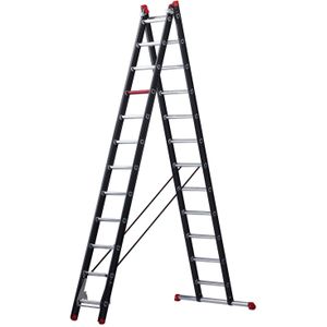 Ladders Trap, Altrex reformladder  2-delig, 2x12 treden.