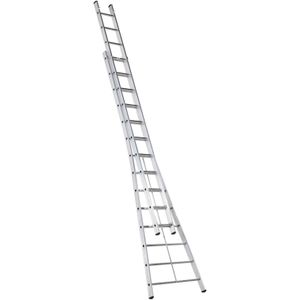Ladders Trap, Altrex opsteekladder 2-delig, 2x14 treden.
