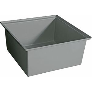 Kunststof - Lekbakken - Grijs - Geschikt voor 1x 200 liter vat - L:850 x B:850 x H:390mm