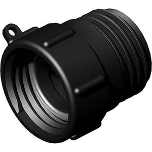 IBC Container toebehoren verleng adapter DIN61  zwart
