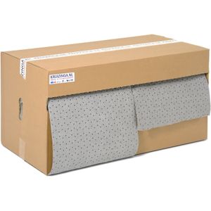 Absorptiemateriaal absorptiedoek industrial 2 rollen geschikt voor alle vloeistoffen