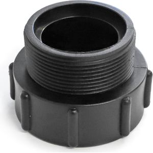 IBC Container toebehoren adapter  zwart
