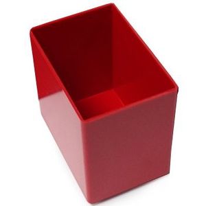 Transportkoffer toebehoren inzetbak L:55,B:39,H:47mm rood