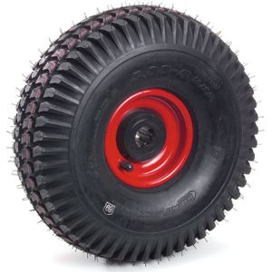 Wiel luchtband Ø 300 mm  - L:300 x B:100 x H:0mm - Zwart Laadvermogen (kg): 220.