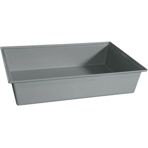 Kunststof - Lekbakken - Grijs - Geschikt voor 2x 200 liter vaten - 285 liter - L:1280 x B:850 x H:270mm