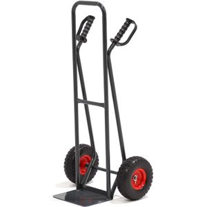 Kruizinga - Stalen Steekwagen - Antraciet - Vaste Constructie - Lekvrije PU-banden - Laadvermogen 200 kg