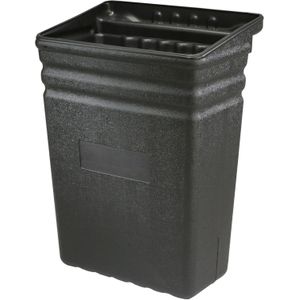Etagewagens toebehoren  opbergbak L:350,B:240,H:470mm zwart. 39ltr